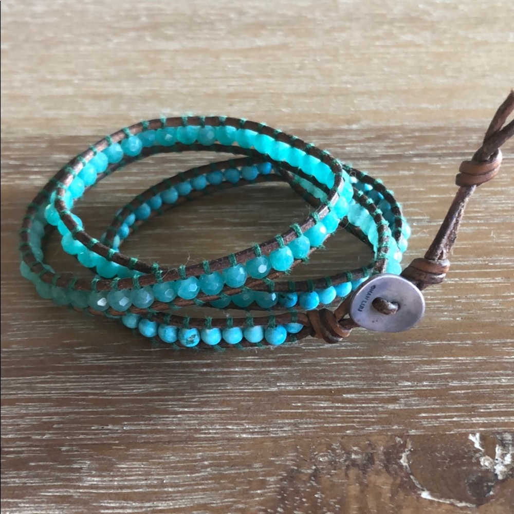Chan Luu Wrap Bracelet turquoise